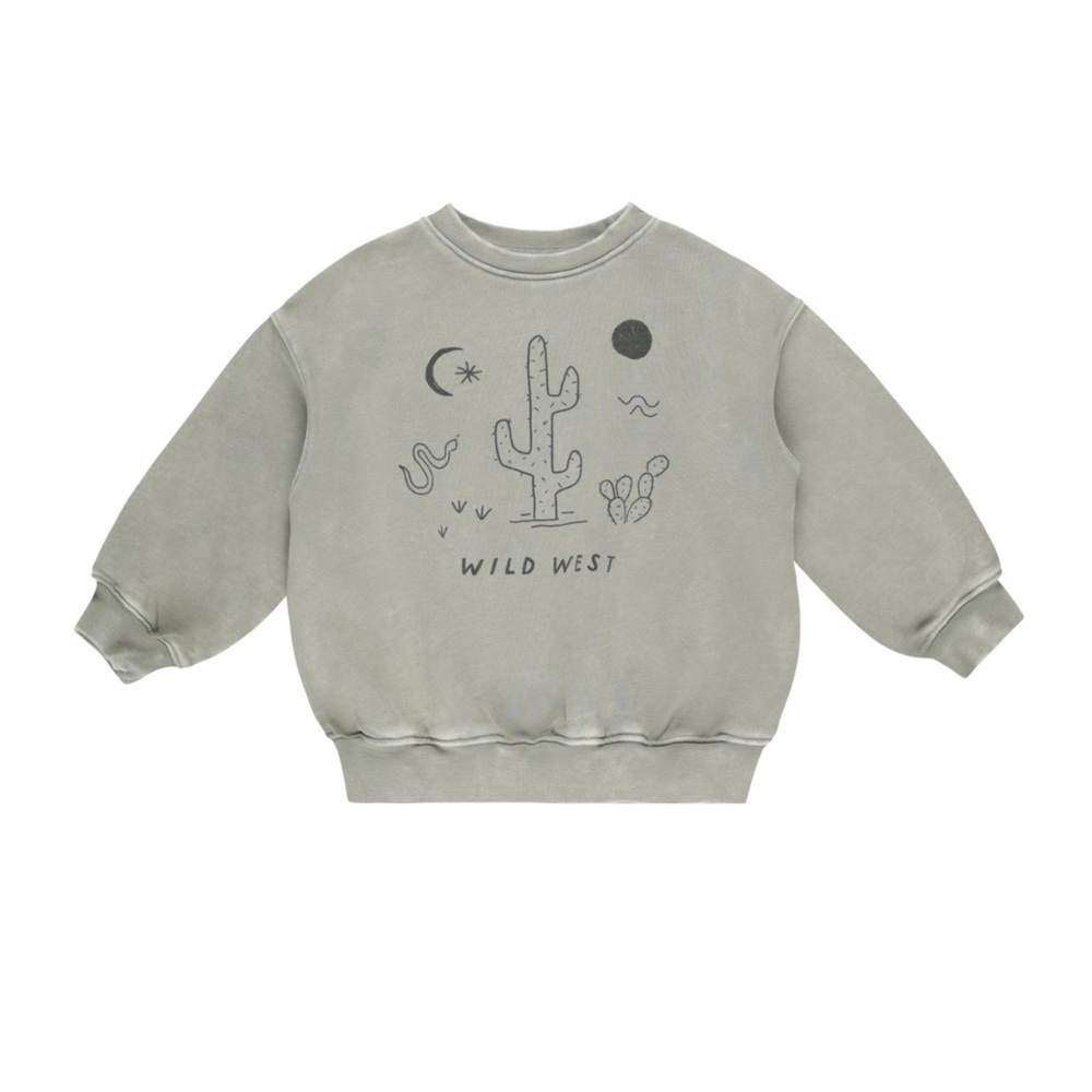 Rylee + Cru Relaxed Sweatshirt - Wild West